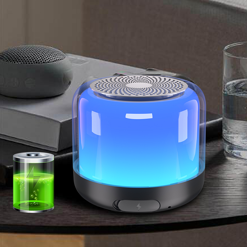 High Quality Mini LED Color Music Box Bass Speaker Bluetooth Waterproof Alto Falante Portable Wireless Bocinas Bluetooth Speaker