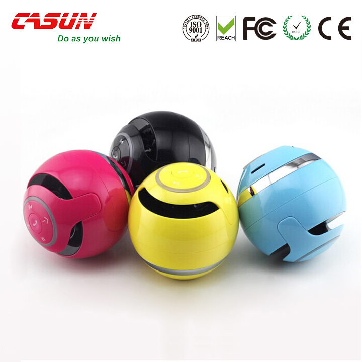 Factory Direct Sales 5W Wireless Bluetooth Speaker Portable Mini 5.0 outdoor Sports Cute Round Wireless Speaker