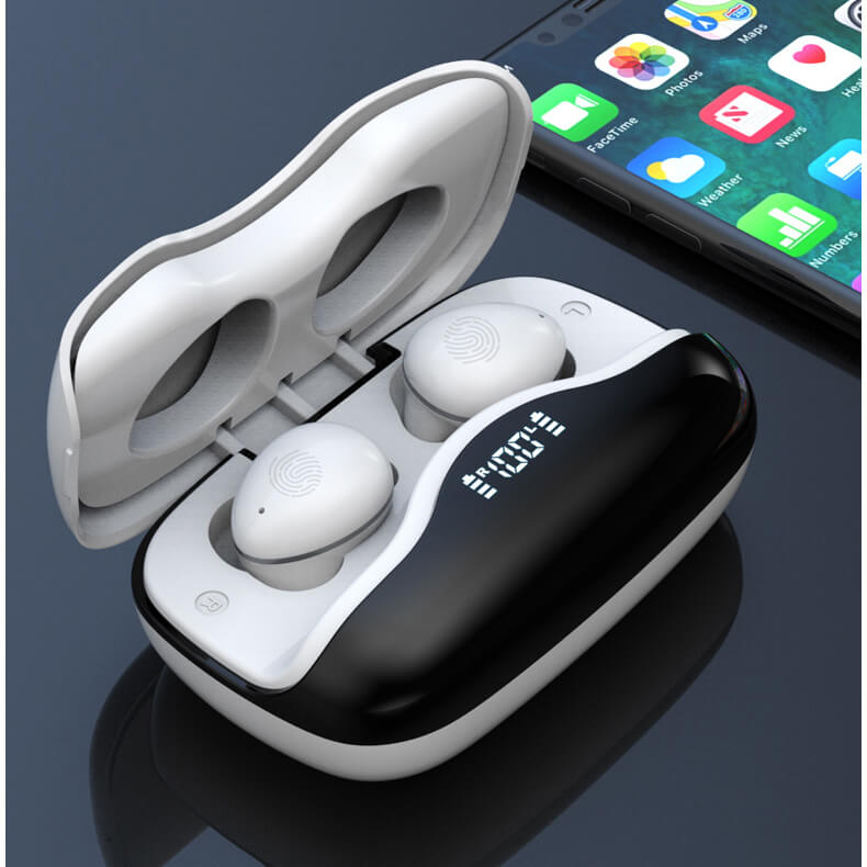 Promotion Led Display Earphone TWS True Wireless Earbuds wireless bluetooth headphones earphones earbuds