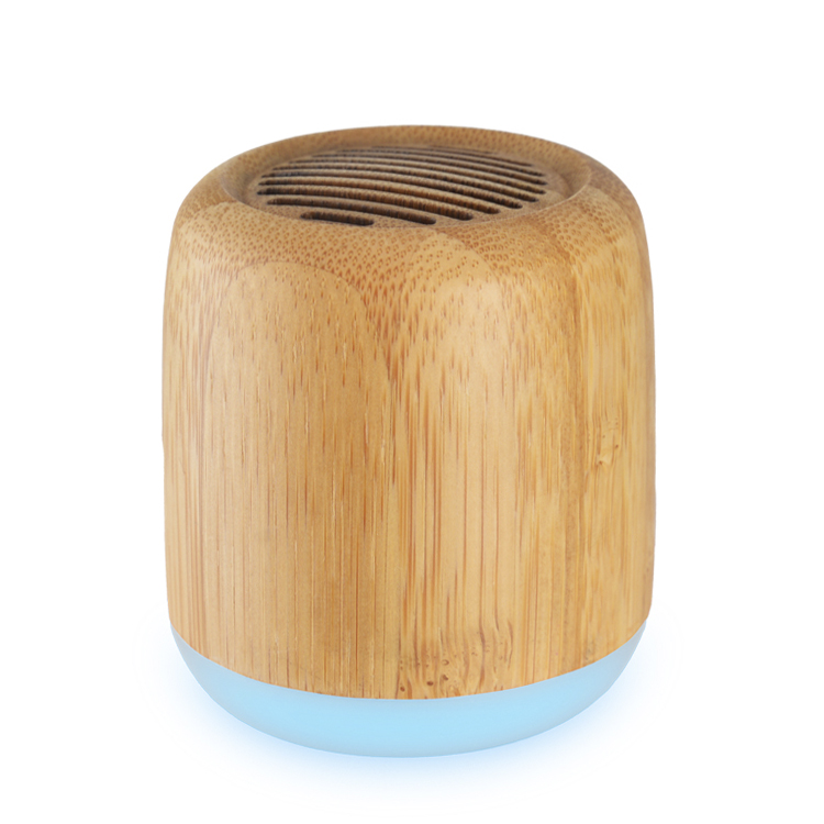 2023 New Products Wooden Bamboo Wireless Mini Speaker Bluetooth Portable Outdoor Speakers