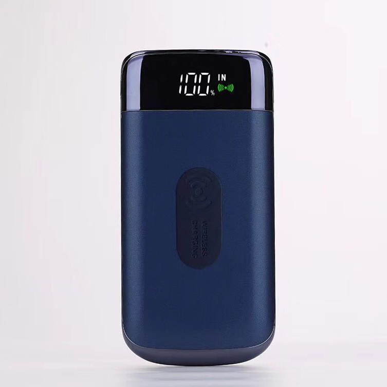 Custom digital display wireless portable power bank 10000 mAh mobile charger