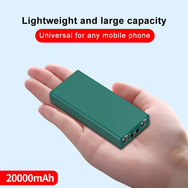 2023 New 22.5W Fast Charging Power Bank 20000mAh Type C Portable Outdoor Travel Cell Mobile Phone Power Bank  XC-134