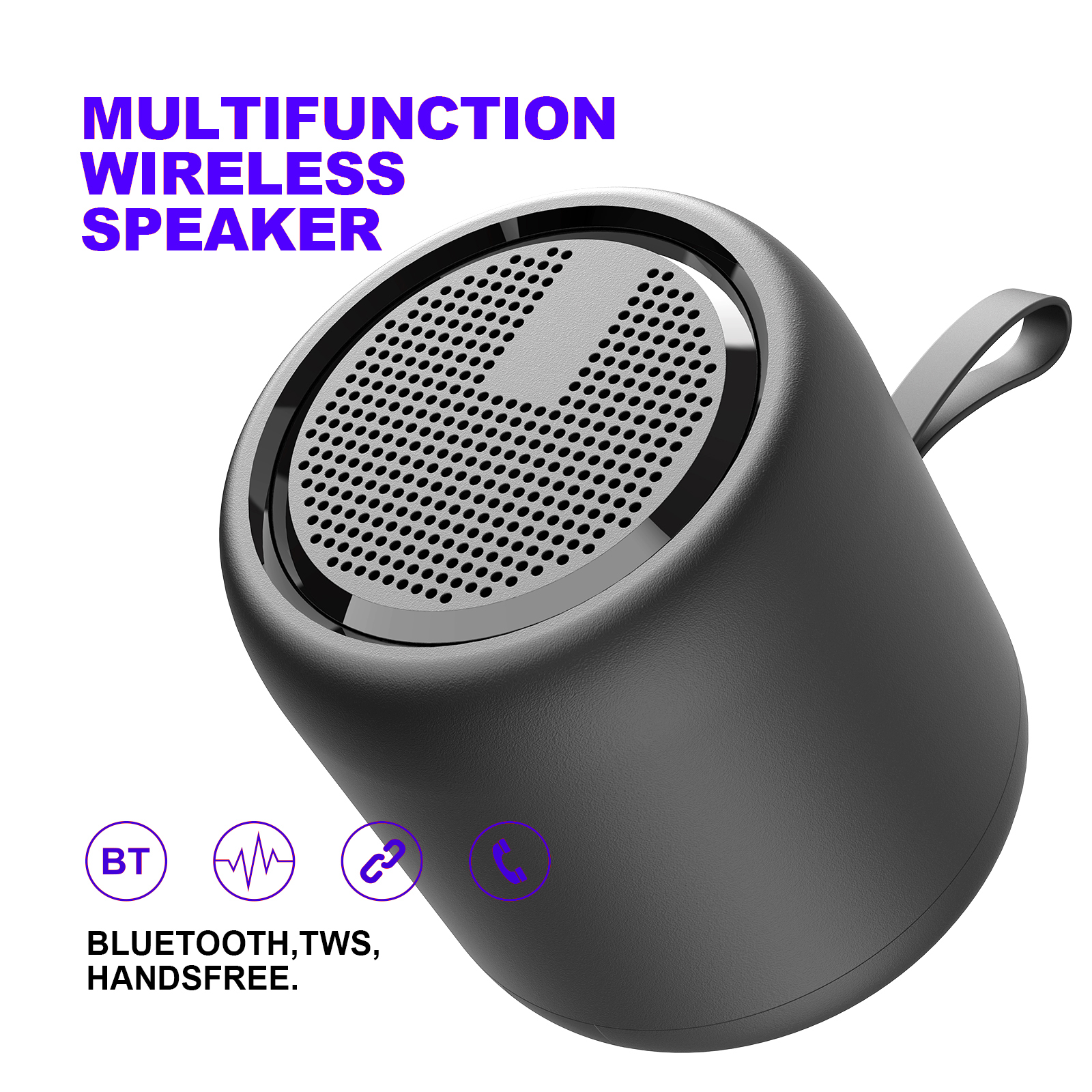 High Quality Professional TWS Bocinas Bluetooth Speaker Portable Mini Wireless Waterproof Bluetooth Speaker BS-218