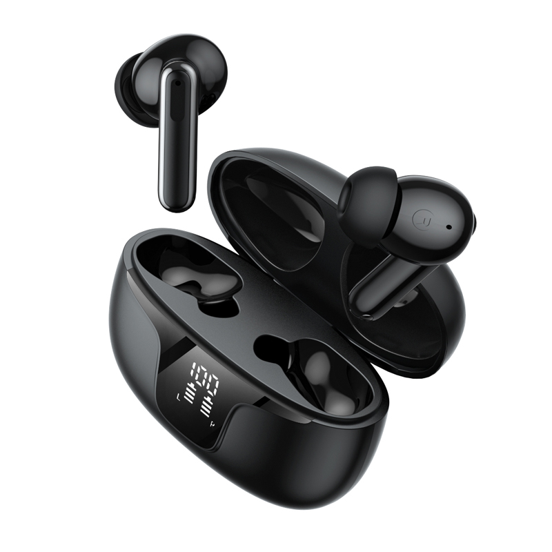 Portable Waterproof Earbuds HiFi Low Latency Tws Wireless Bluetooth Earphone Headphone Earbuds with Charging Case XY-19