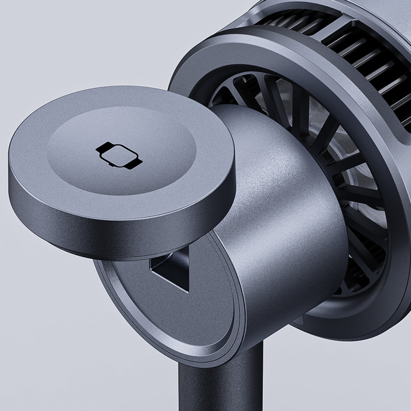 Hot Sale Qi2 15W Wireless Charger Fast Charging Stand TEC Cooling Chips Magnetic 3-in-1 Charger Holder