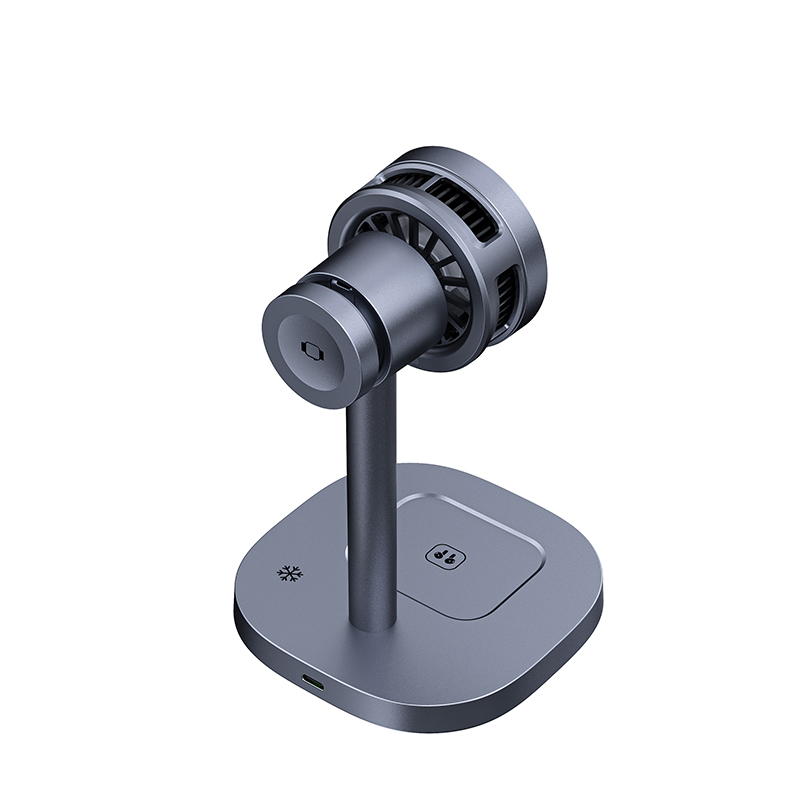 Hot Sale Qi2 15W Wireless Charger Fast Charging Stand TEC Cooling Chips Magnetic 3-in-1 Charger Holder
