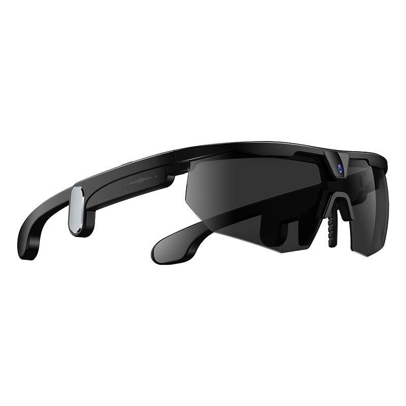 New Arrival Camera Fashion Sunglasses BT Audio Call Music Video Recording Wireless Smart Camera Glasses AI Sports Smart Glasses