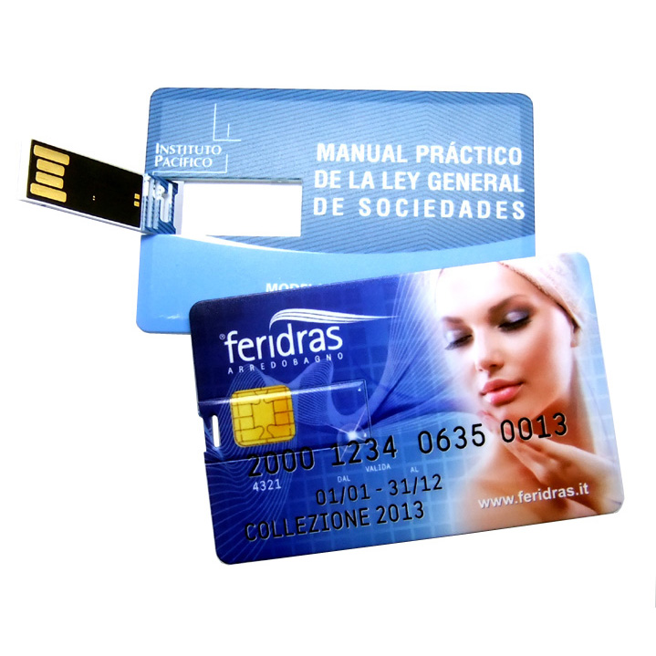 Customized logo Credit Card Shape Usb Pendrive Pen Drive 8gb 16gb 32gb 128gb Memory Stick Business Card Usb Flash Drive