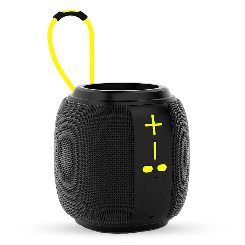 Factory Direct Sale Fabric Portable Wireless Bluetooth Speaker Subwoofer Strong Bass Surround Sound Bluetooth Speaker