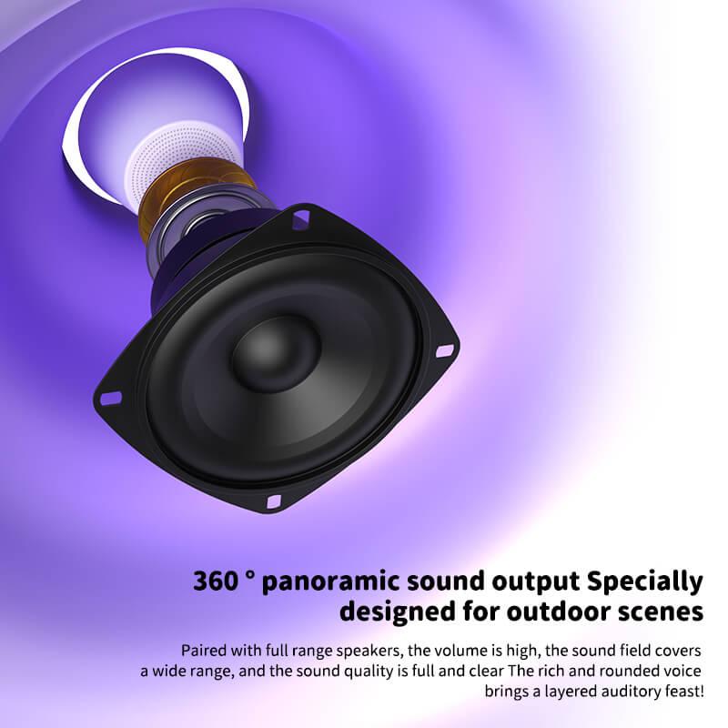 New Portable Fashion Bluetooth Speaker Mini Desktop Subwoofer Outdoor Mini Gradient Color Bluetooth Speaker
