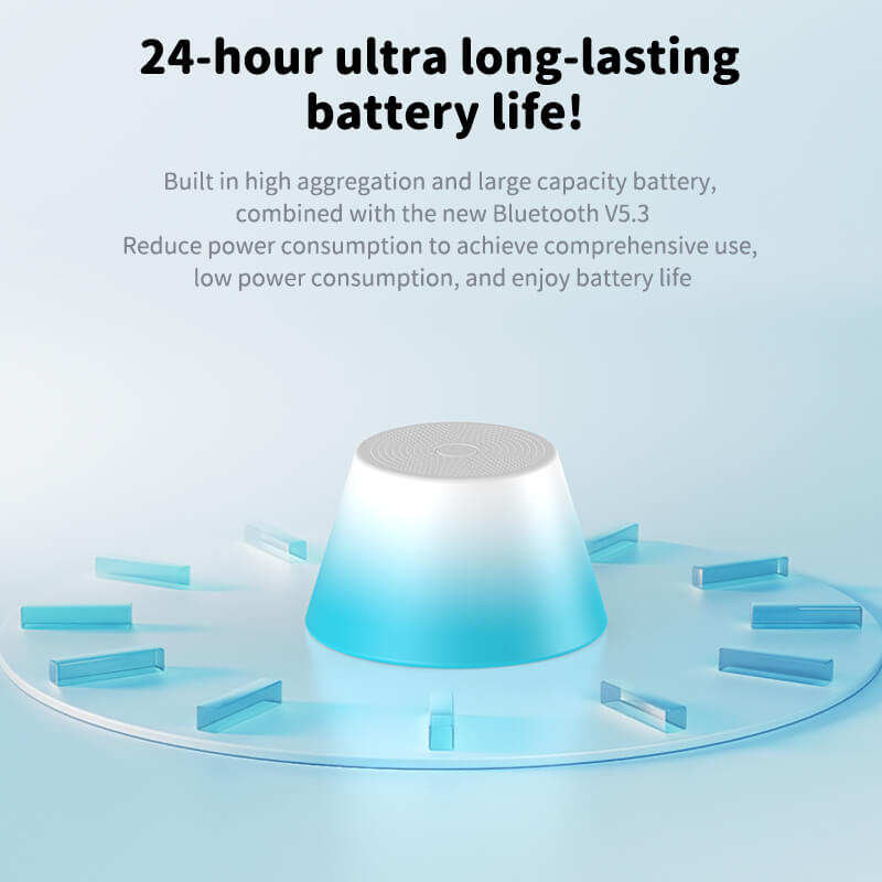 New Portable Fashion Bluetooth Speaker Mini Desktop Subwoofer Outdoor Mini Gradient Color Bluetooth Speaker