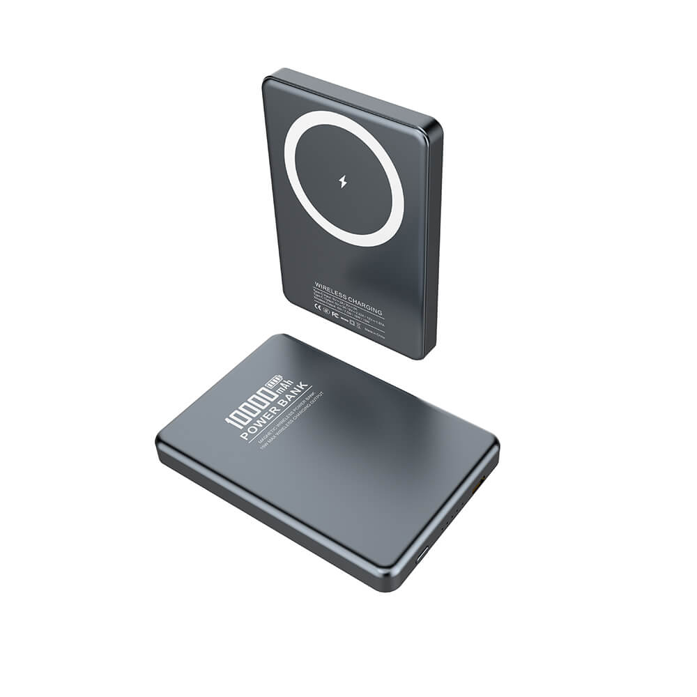 11.5mm Slim Magnetic Charger 15W Wireless Fast Charging High Voltage Portable Power Bank for Travel Outdoor Use